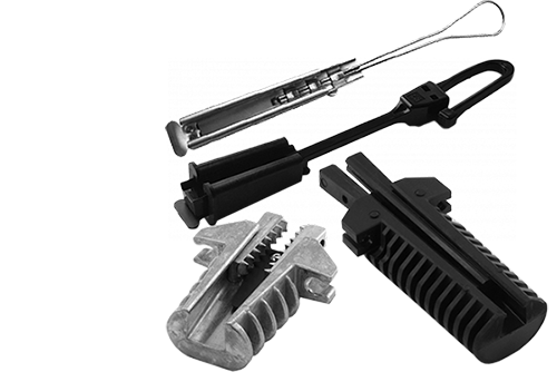 Анкерные зажимы для FTTH кабеля